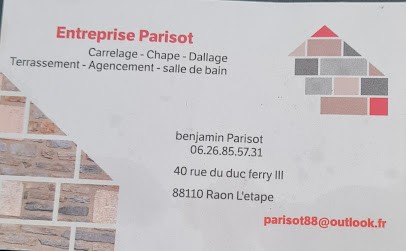Entreprise Parisot Benjamin, Carreleur à Raon-l'Étape