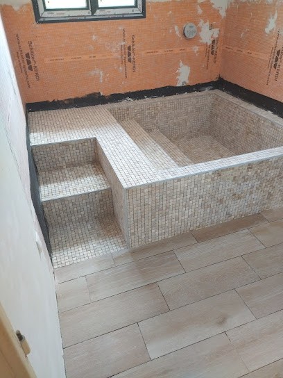 Coop'action - Jérome Barthès, Carreleur au Burgaud