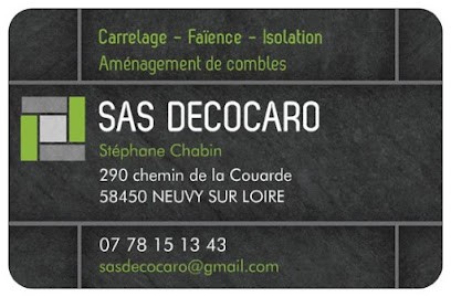Decocaro, Carreleur à Neuvy-sur-Loire