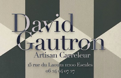 Gautron David, Carreleur à Saint-Laurent-de-la-Salanque