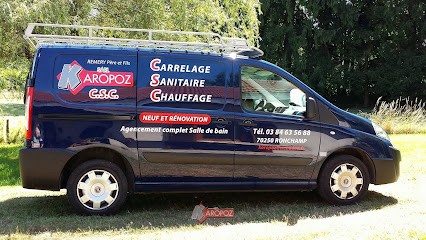 Karopoz, Carreleur à Ronchamp