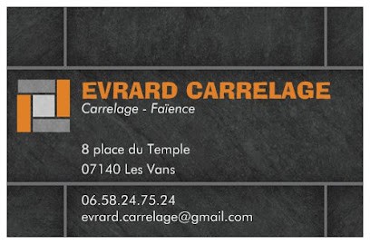 EVRARD CARRELAGE, Carreleur aux Vans